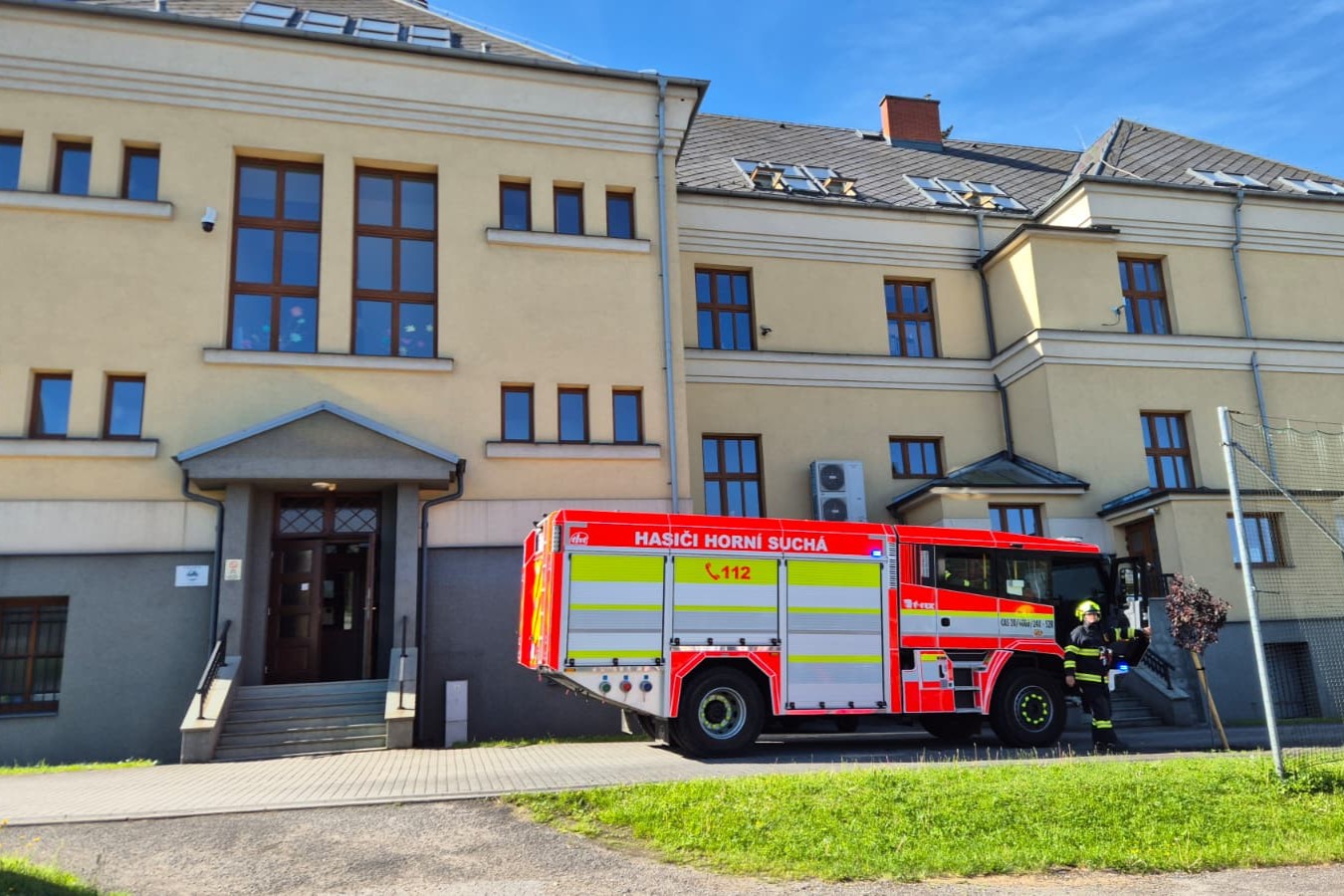 ALARM, EWAKUACJA I STRAŻACY W AKCJI!